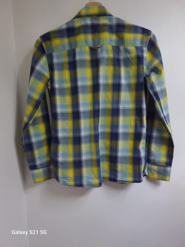Chemise Tommy Hilfiger garçon jaune multicolor – Image 4