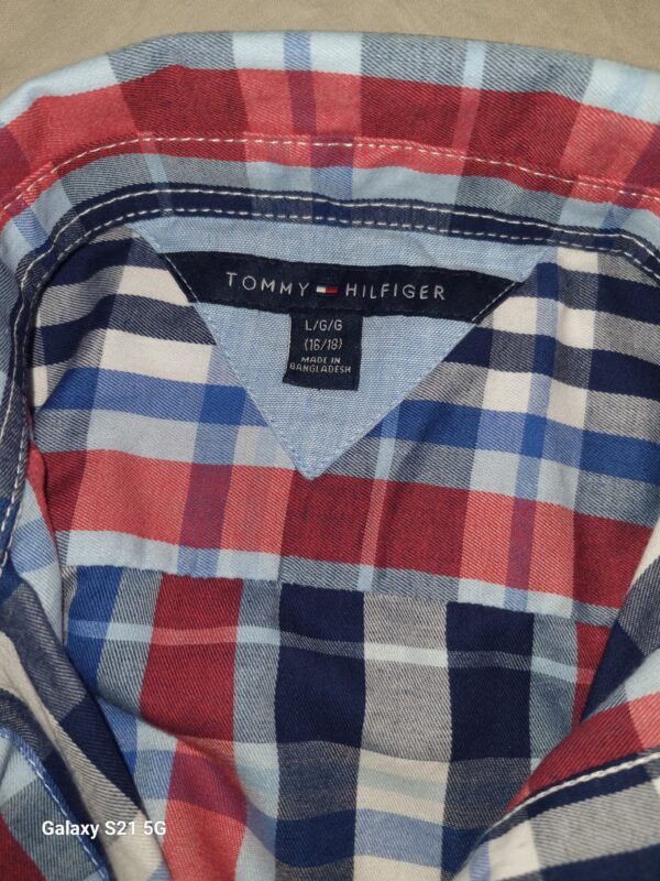 Chemise Tommy Hilfiger garçon multicolore – Image 6