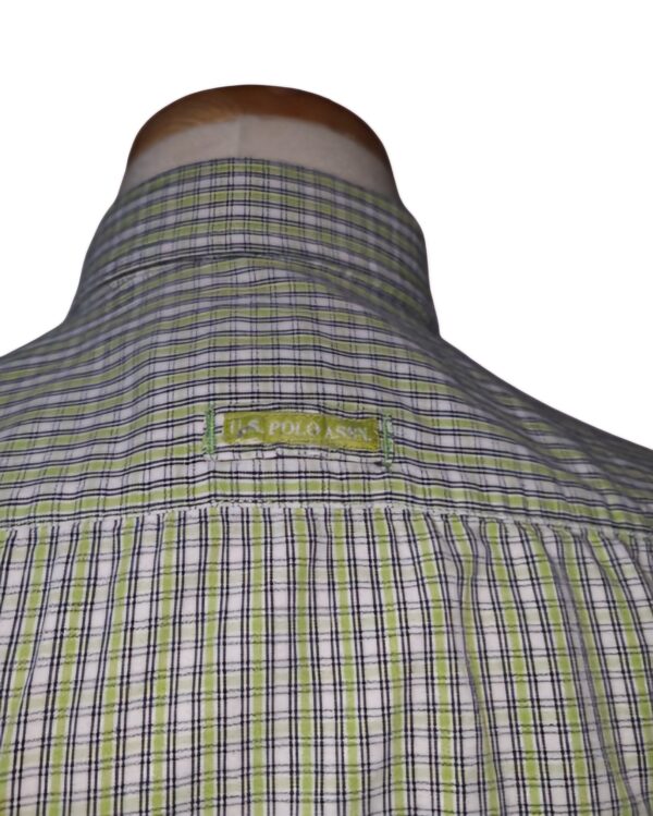 Chemise US POLO ASSN homme vert – Image 3