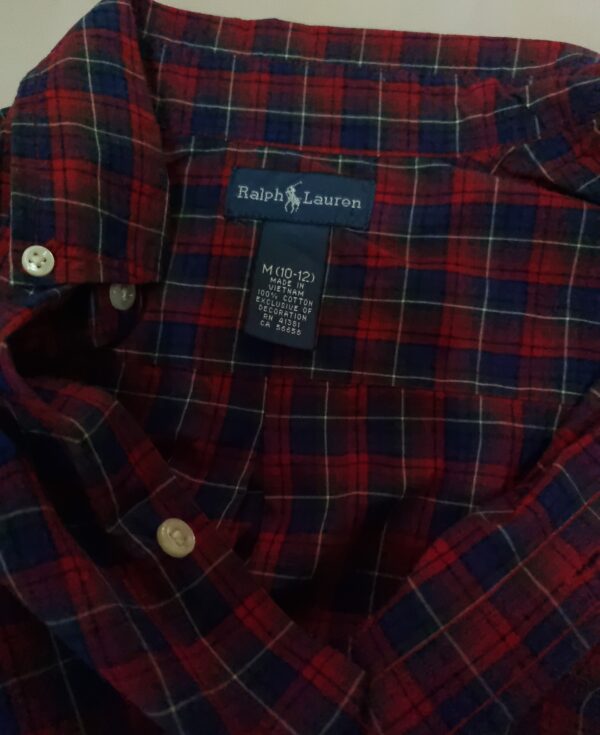 Chemise Ralph Lauren garçon multicolore – Image 5