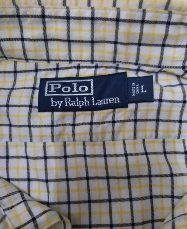 Chemise ralphe lauren jaune homme – Image 3