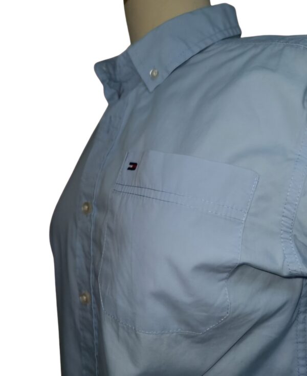 Chemise Tommy Hilfiger bleu fille – Image 2
