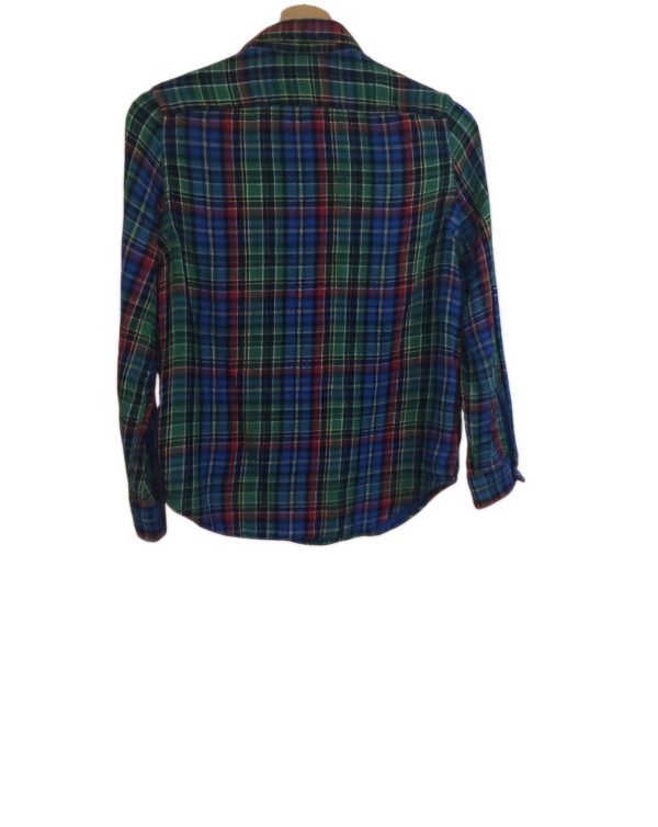 Chemise ralph lauren garçon bleu vert – Image 3