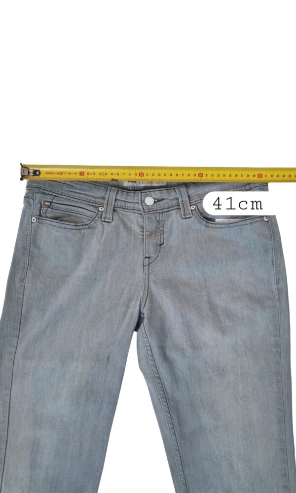 Pantalon jean levi's femme gris bleu – Image 3