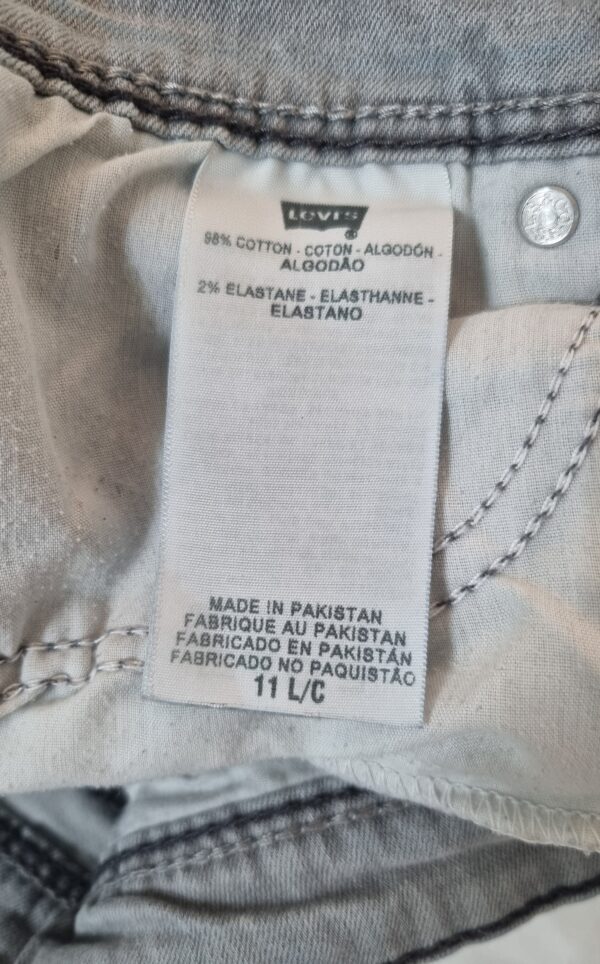 Pantalon jean levi's femme gris bleu – Image 8