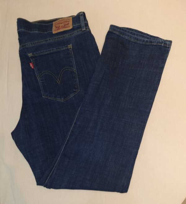 Pantalon Levi's femme bleu – Image 2