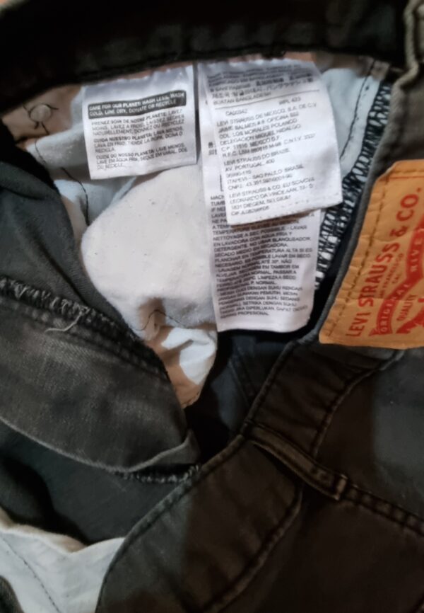 Pantalon levi's homme gris – Image 7