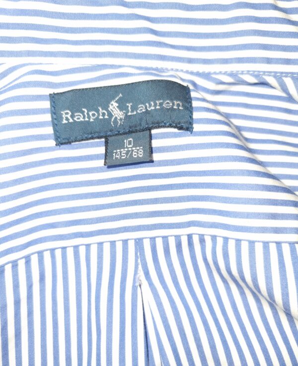 chemise ralph lauren bleue ggarçon – Image 3