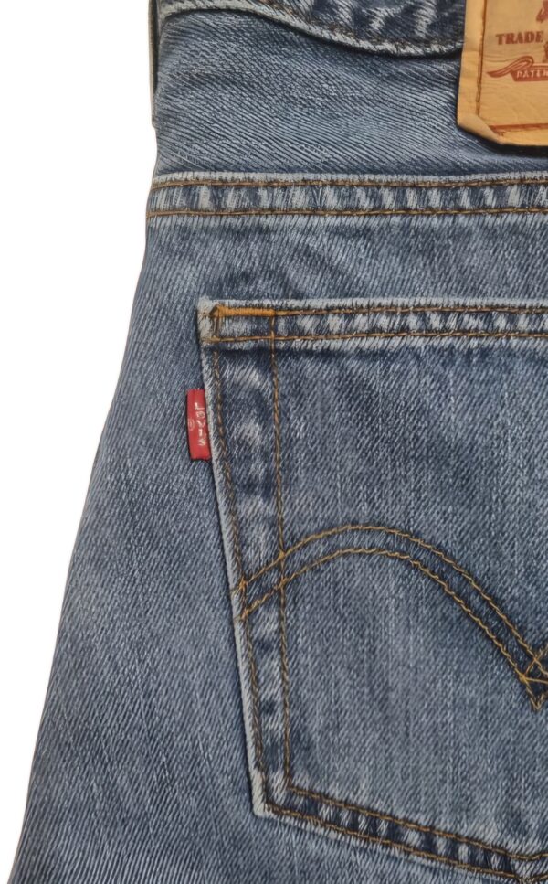 Pantalon jean levi's bleu femme – Image 3