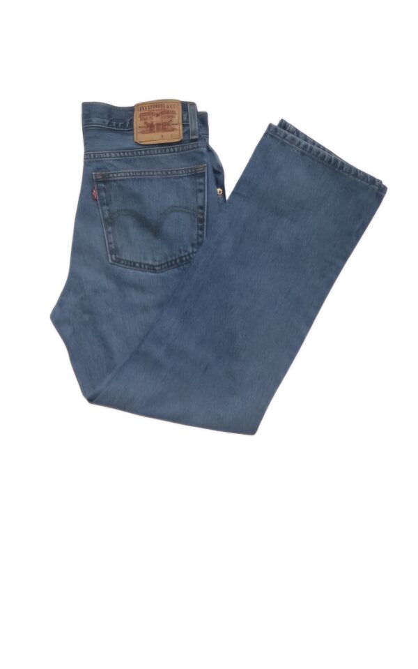 Pantalon jean levi's bleu femme – Image 2