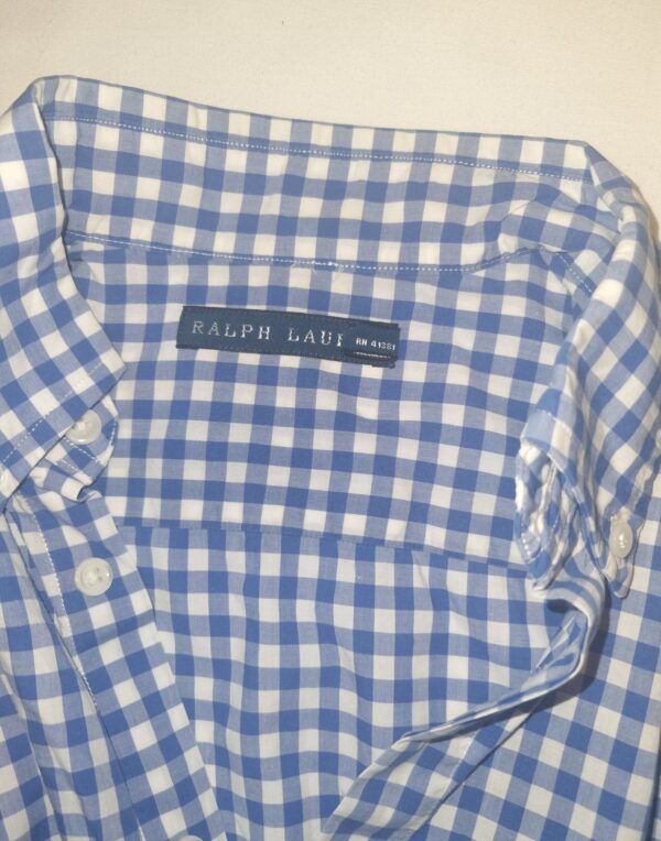 chemise ralph lauren bleu fille – Image 4