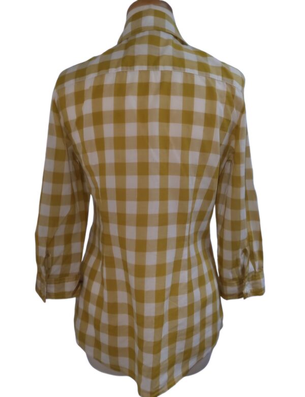 Chemise tommy Hilfiger jaune femme – Image 2