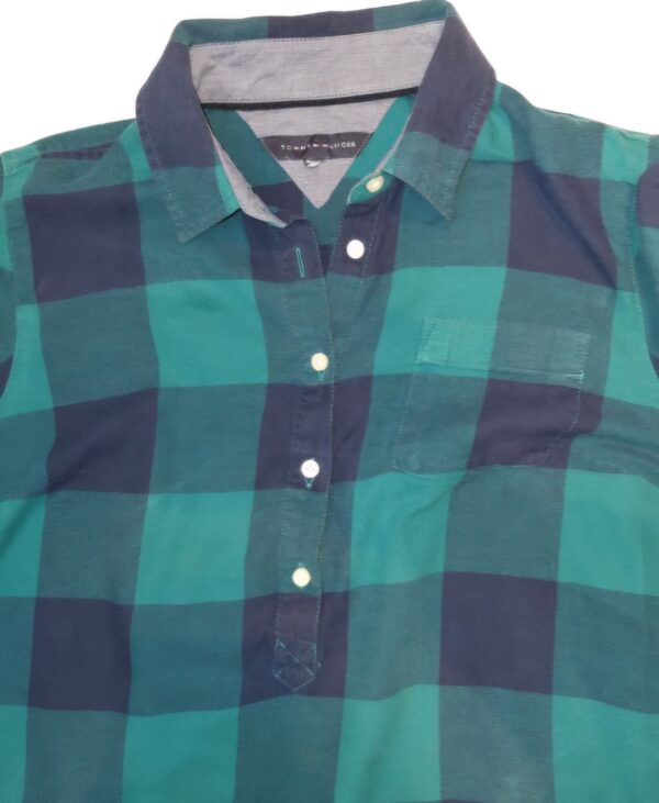 Chemise Tommy Hilfiger vert Femme – Image 2