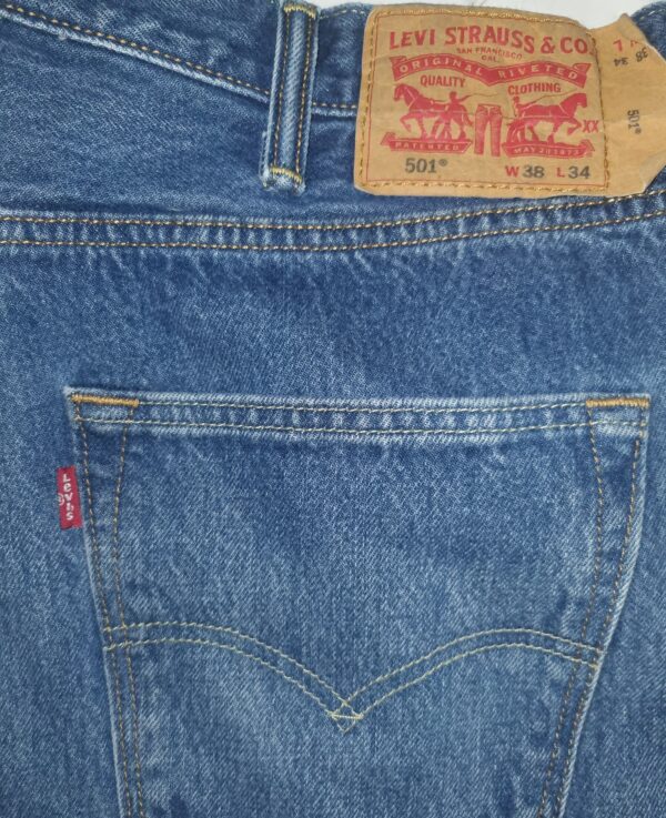 Pantalon jean levi's bleu homme – Image 6