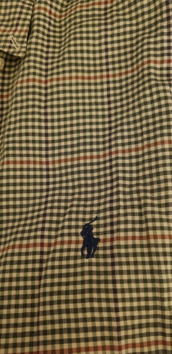 Chemise ralph lauren jaune homme – Image 3
