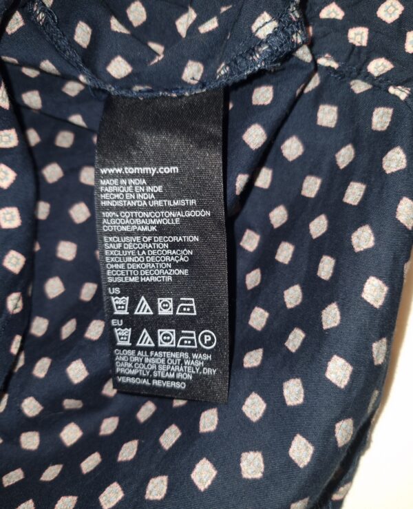 Chemise Tommy Hilfiger bleu femme – Image 4