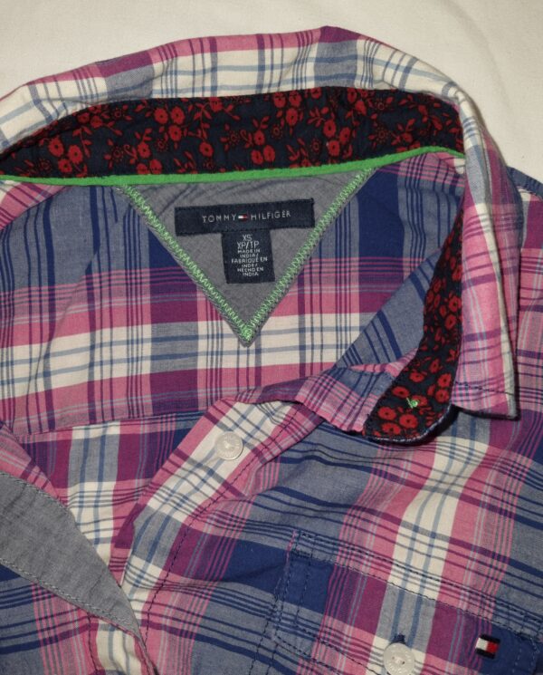 Chemise Tommy Hilfiger rose femme – Image 3
