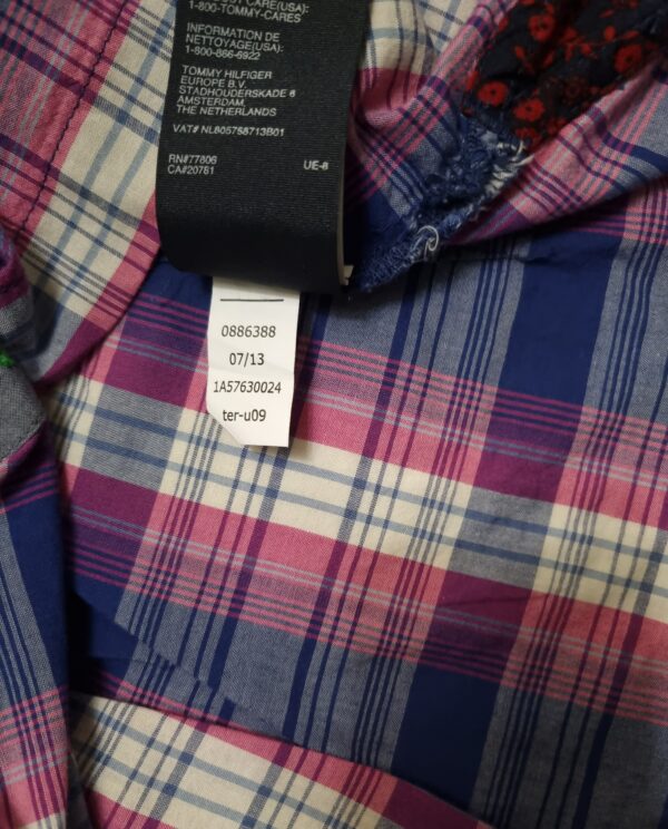 Chemise Tommy Hilfiger rose femme – Image 4