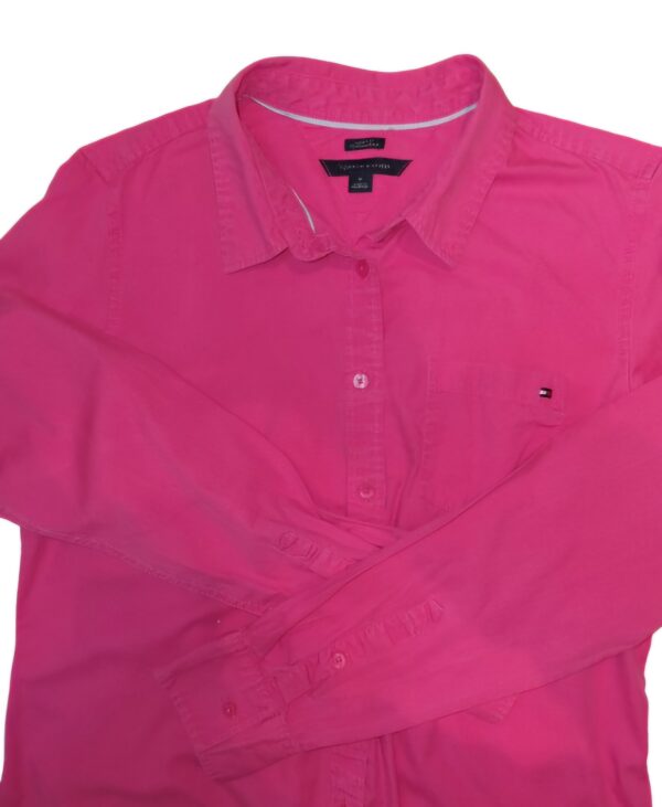 chemise Tommy Hilfiger rose femme – Image 2