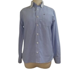 Chemise Tommy Hilfiger bleu femme