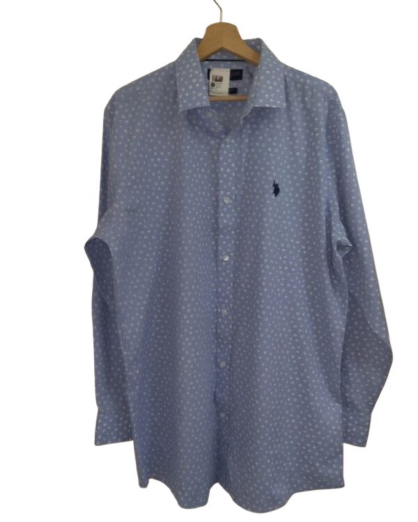 Chemise US Polo Assn homme bleu