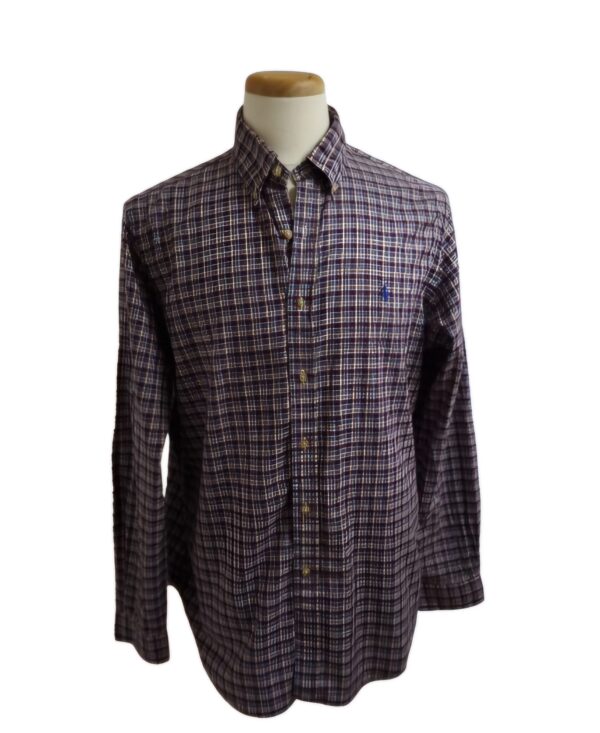 Chemise ralph lauren homme marron