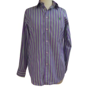 Chemise Ralph Lauren violet fille