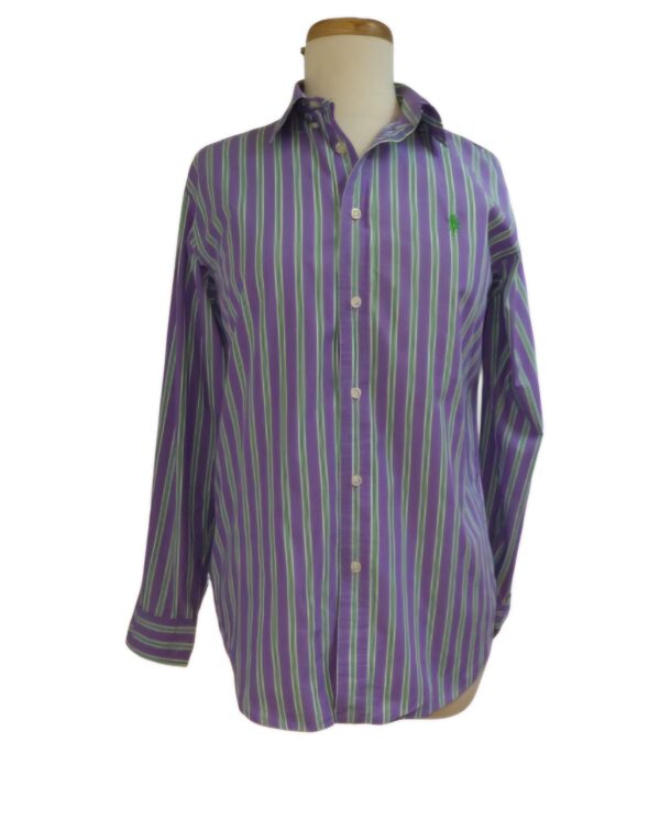 Chemise Ralph Lauren violet fille