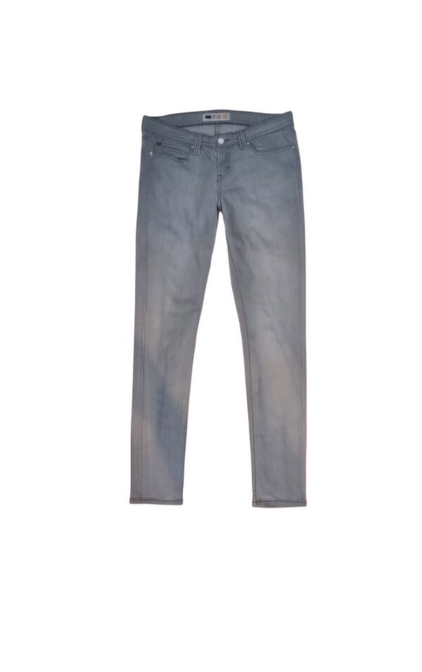 Pantalon jean levi's femme gris bleu