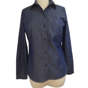 Chemise Lacoste bleue femme