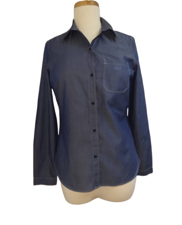 Chemise Lacoste bleue femme