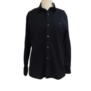 Chemise Tommy Hilfiger noire femme