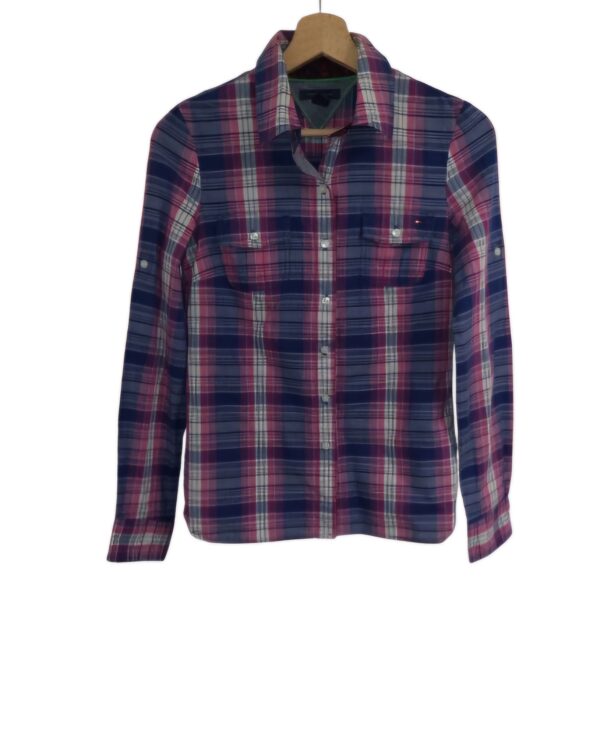 Chemise Tommy Hilfiger rose femme