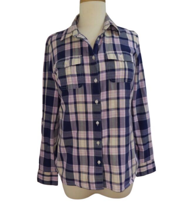 Chemise tommy hilfiger violet femme