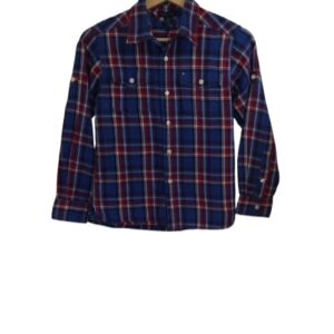 chemise tommy hilfiger bleu garçon