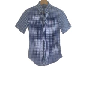 chemise ralph lauren bleu fille