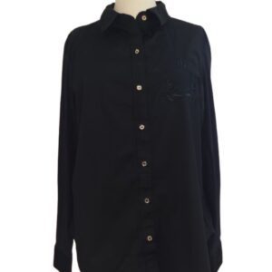 Chemise Tommy Hilfiger noir femme