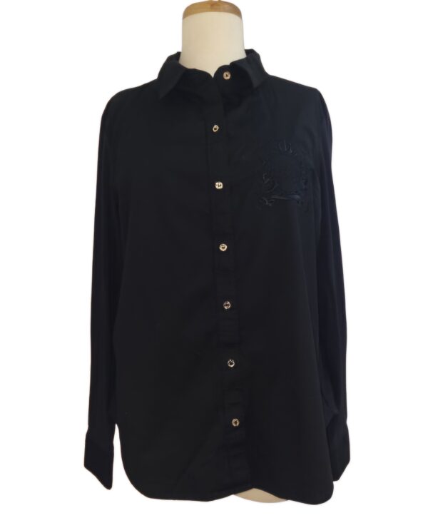 Chemise Tommy Hilfiger noir femme