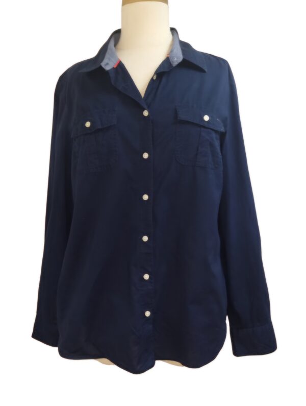 Chemise Tommy Hilfiger bleu femme