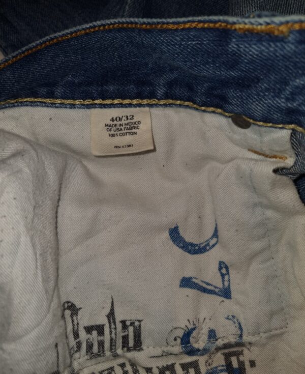 Pantalon Ralph Lauren bleu homme – Image 4