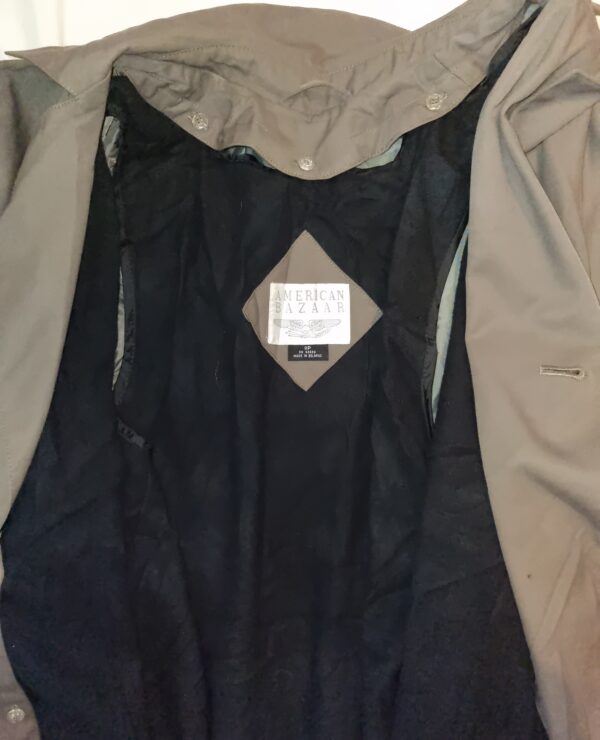 trench vintage american bazar marron femme – Image 5