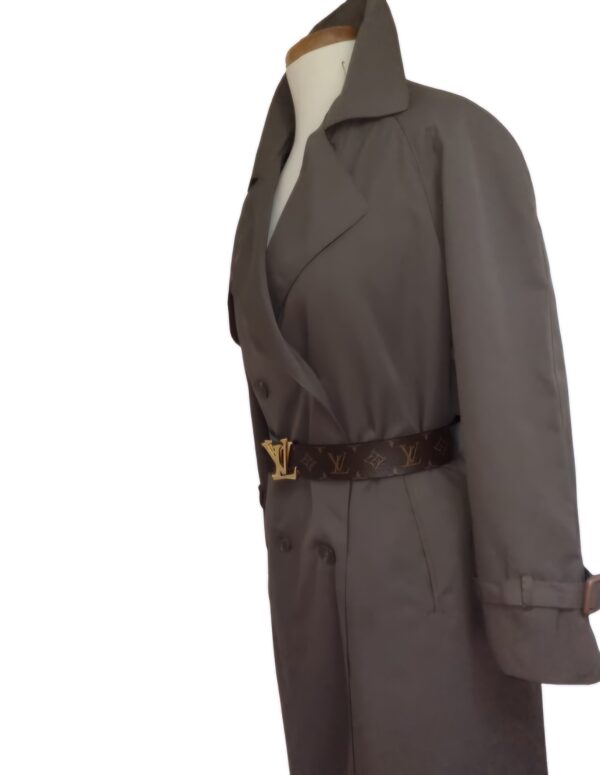 trench vintage american bazar marron femme – Image 2