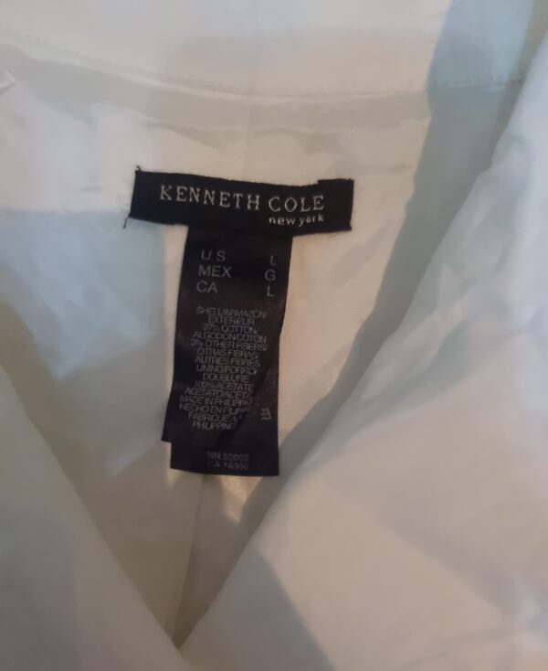 Impermeable Kenneth cole blanc ivoire – Image 7