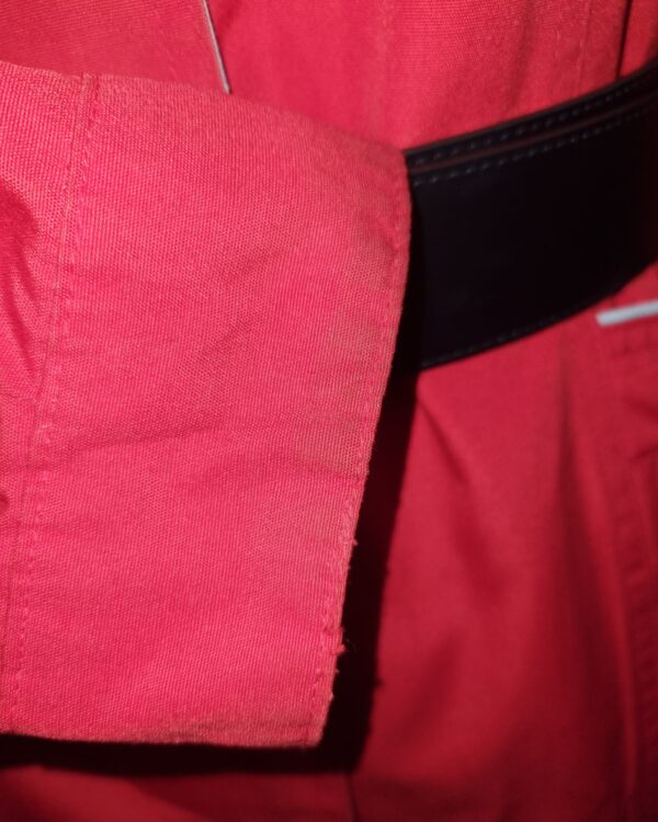 Imperméable vintage weather chasers rouge femme – Image 5