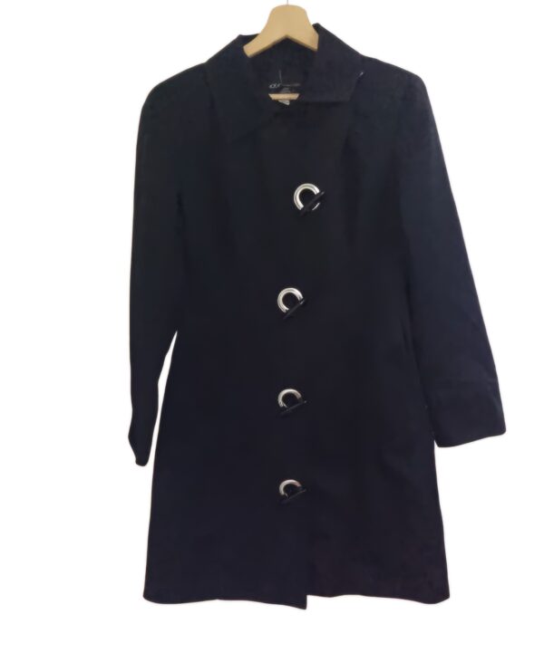 Impermeable Moda International noir femme