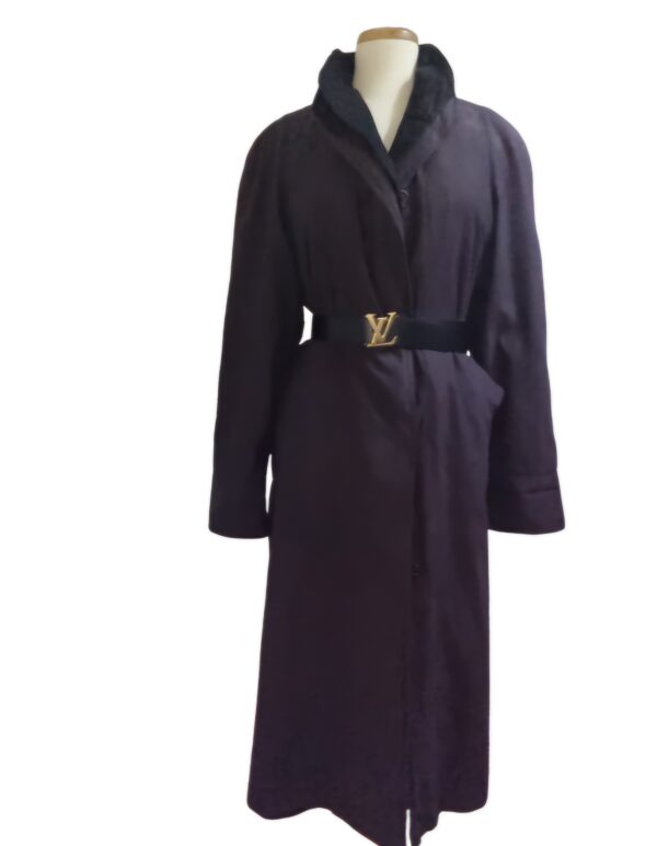 Impermeable vintage Preston York violet femme