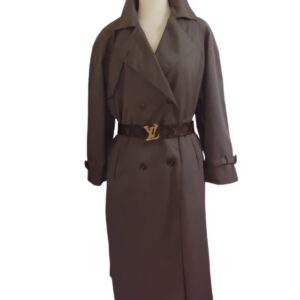 trench vintage american bazar marron femme