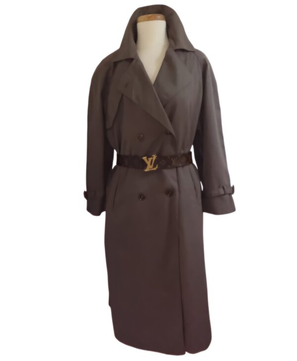 trench vintage american bazar marron femme