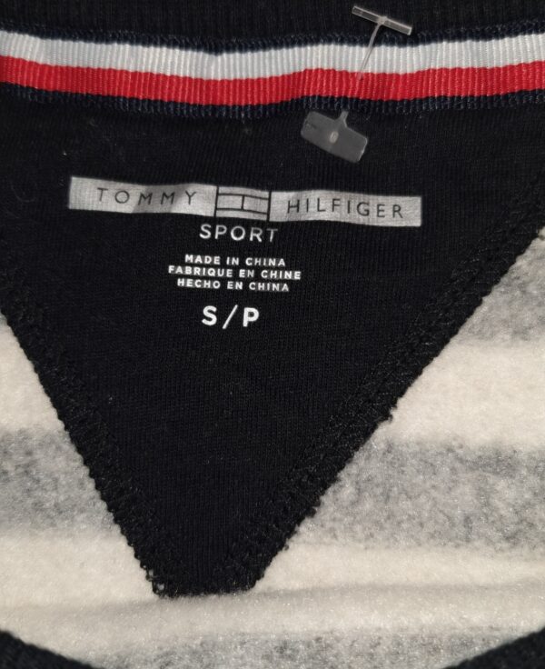 Pull Tommy Hilfiger noir blanc femme – Image 5